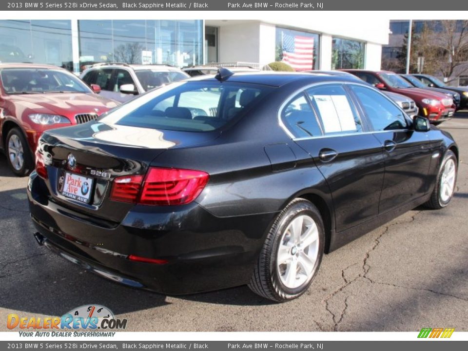 2013 BMW 5 Series 528i xDrive Sedan Black Sapphire Metallic / Black Photo #3