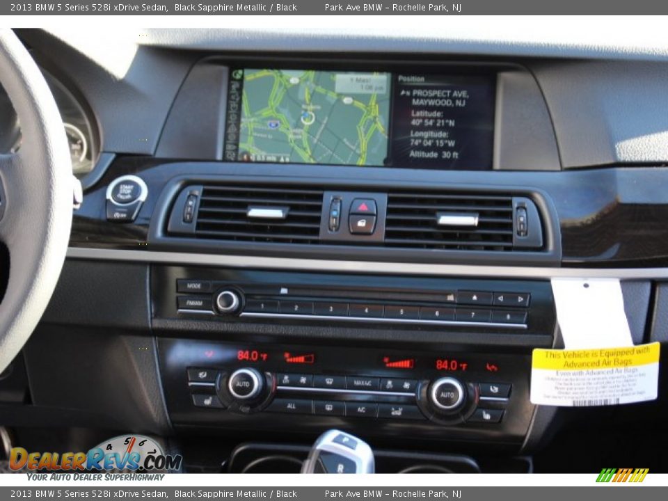 2013 BMW 5 Series 528i xDrive Sedan Black Sapphire Metallic / Black Photo #14