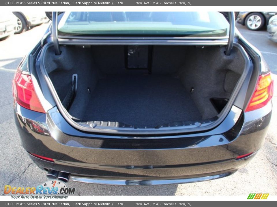 2013 BMW 5 Series 528i xDrive Sedan Black Sapphire Metallic / Black Photo #21