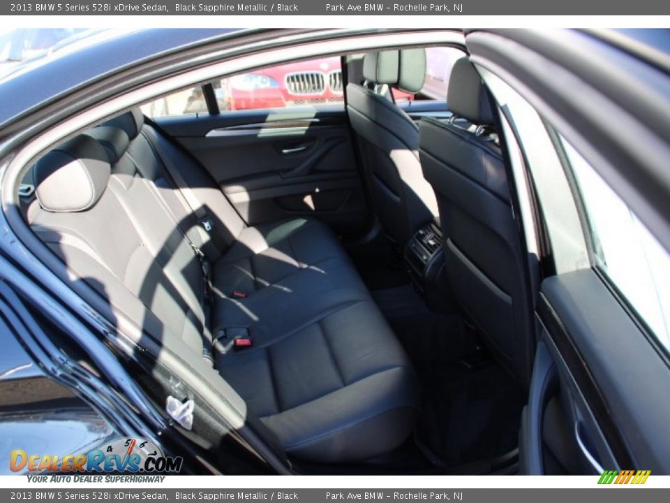 2013 BMW 5 Series 528i xDrive Sedan Black Sapphire Metallic / Black Photo #24