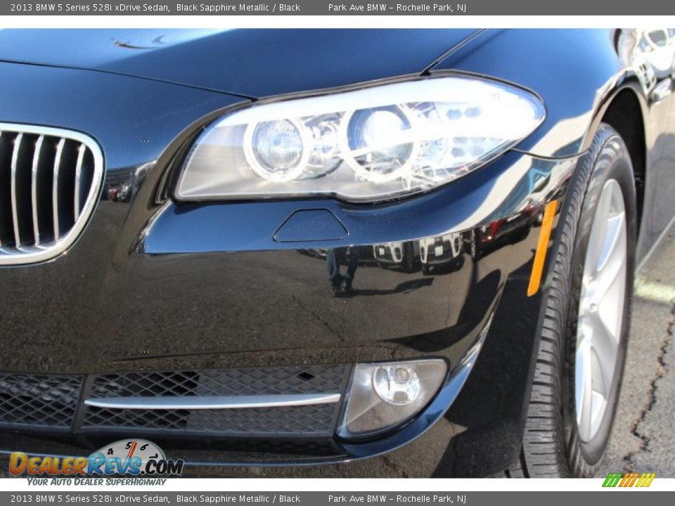 2013 BMW 5 Series 528i xDrive Sedan Black Sapphire Metallic / Black Photo #30