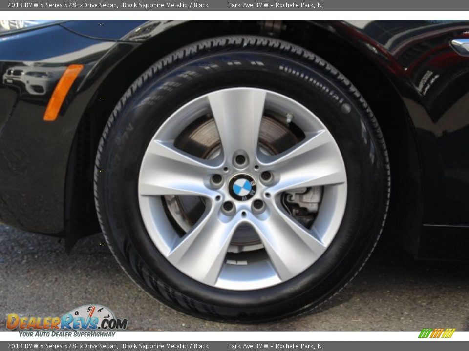 2013 BMW 5 Series 528i xDrive Sedan Black Sapphire Metallic / Black Photo #31