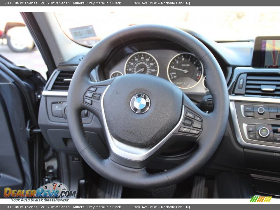 2013 BMW 3 Series 328i xDrive Sedan Mineral Grey Metallic / Black Photo #14