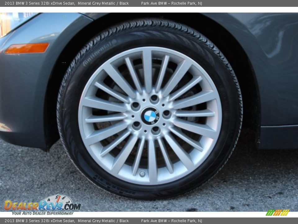 2013 BMW 3 Series 328i xDrive Sedan Mineral Grey Metallic / Black Photo #28
