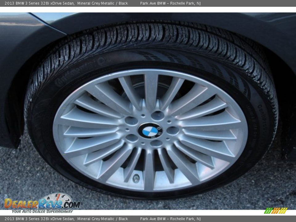 2013 BMW 3 Series 328i xDrive Sedan Mineral Grey Metallic / Black Photo #29