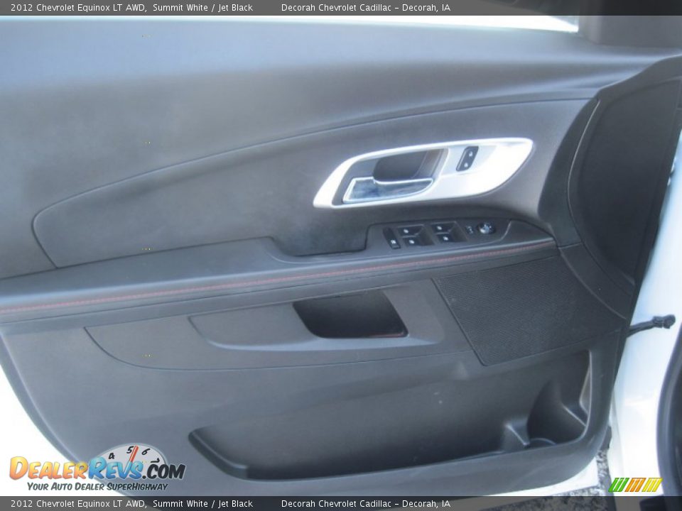 2012 Chevrolet Equinox LT AWD Summit White / Jet Black Photo #8