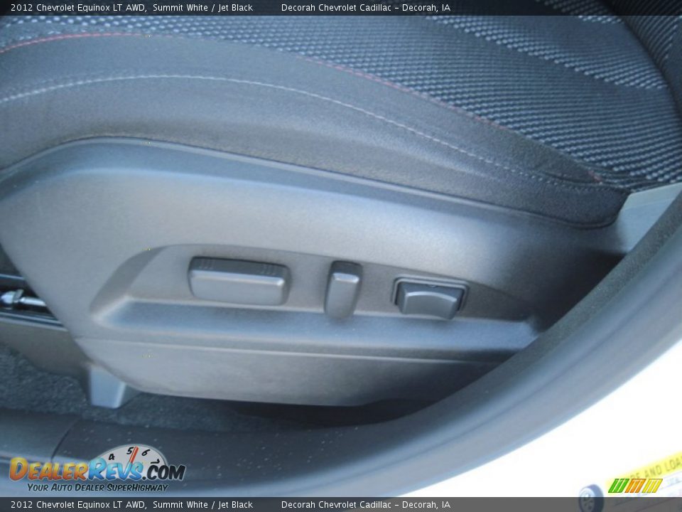 2012 Chevrolet Equinox LT AWD Summit White / Jet Black Photo #9