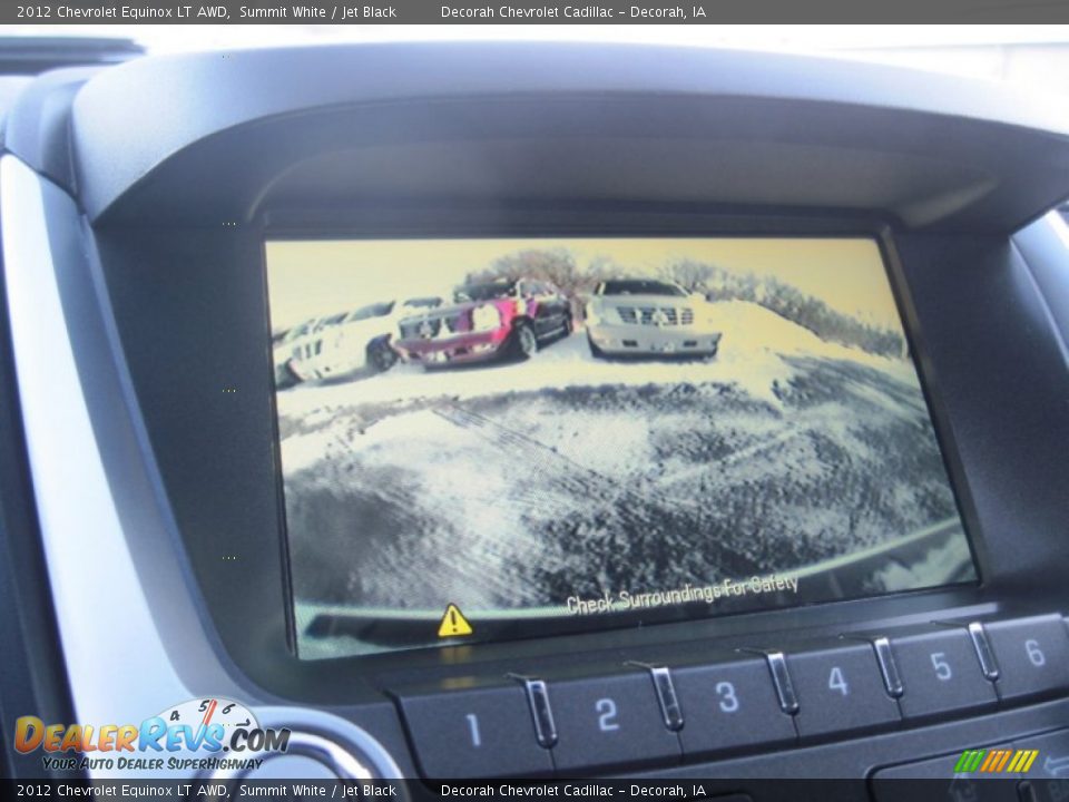 2012 Chevrolet Equinox LT AWD Summit White / Jet Black Photo #10