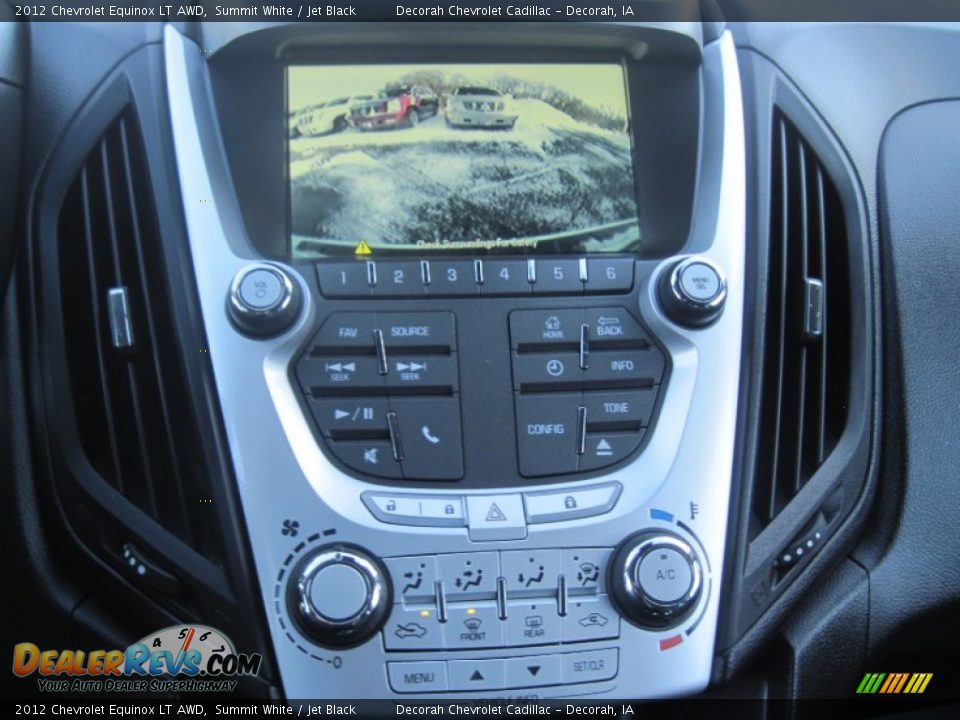 2012 Chevrolet Equinox LT AWD Summit White / Jet Black Photo #11