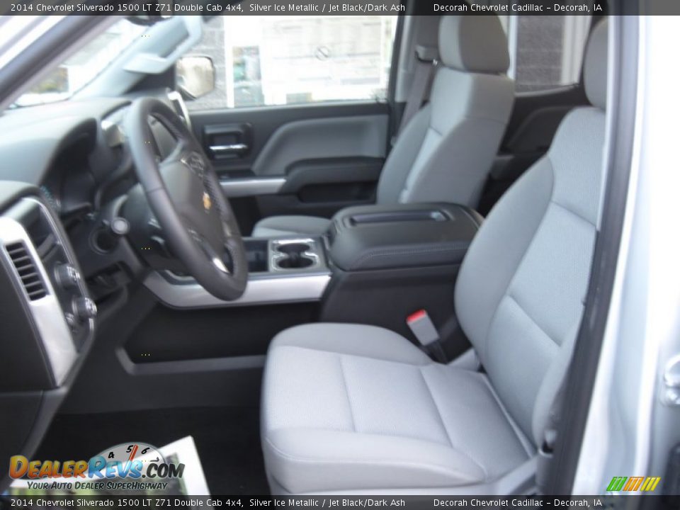 2014 Chevrolet Silverado 1500 LT Z71 Double Cab 4x4 Silver Ice Metallic / Jet Black/Dark Ash Photo #6
