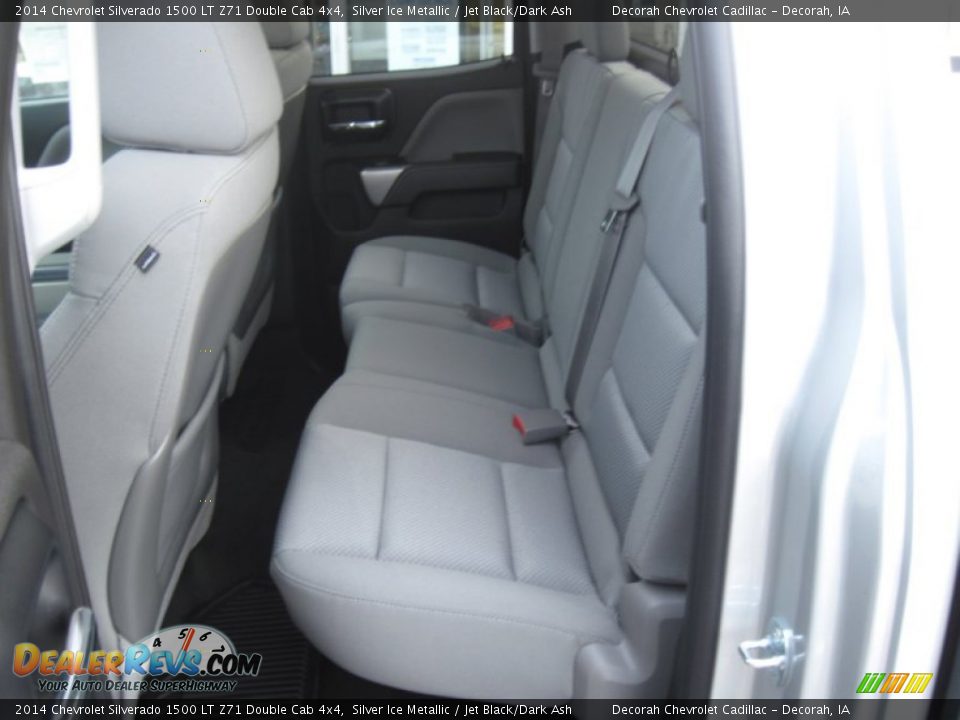 2014 Chevrolet Silverado 1500 LT Z71 Double Cab 4x4 Silver Ice Metallic / Jet Black/Dark Ash Photo #7