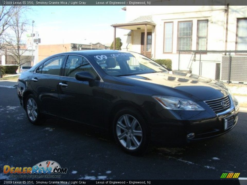 2009 Lexus ES 350 Smokey Granite Mica / Light Gray Photo #3