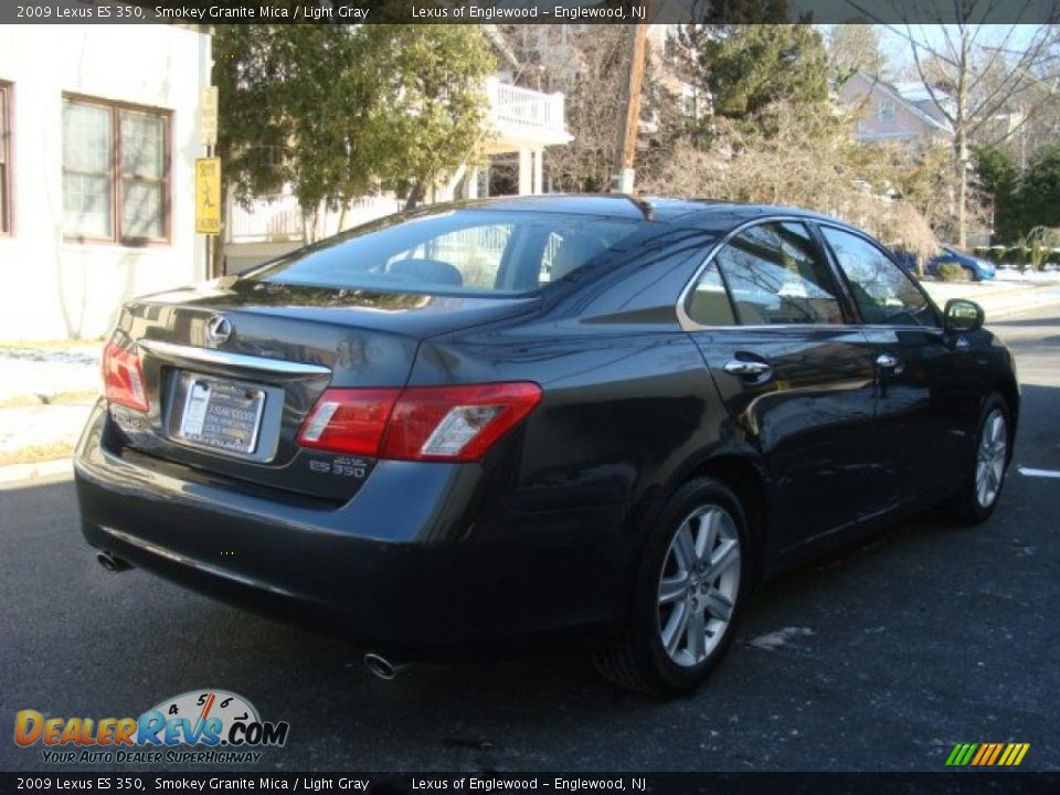2009 Lexus ES 350 Smokey Granite Mica / Light Gray Photo #4