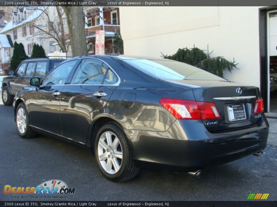 2009 Lexus ES 350 Smokey Granite Mica / Light Gray Photo #6