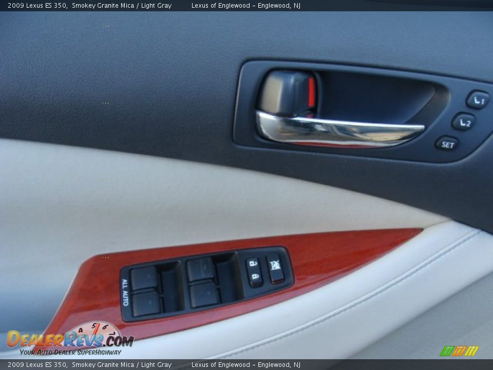 2009 Lexus ES 350 Smokey Granite Mica / Light Gray Photo #8