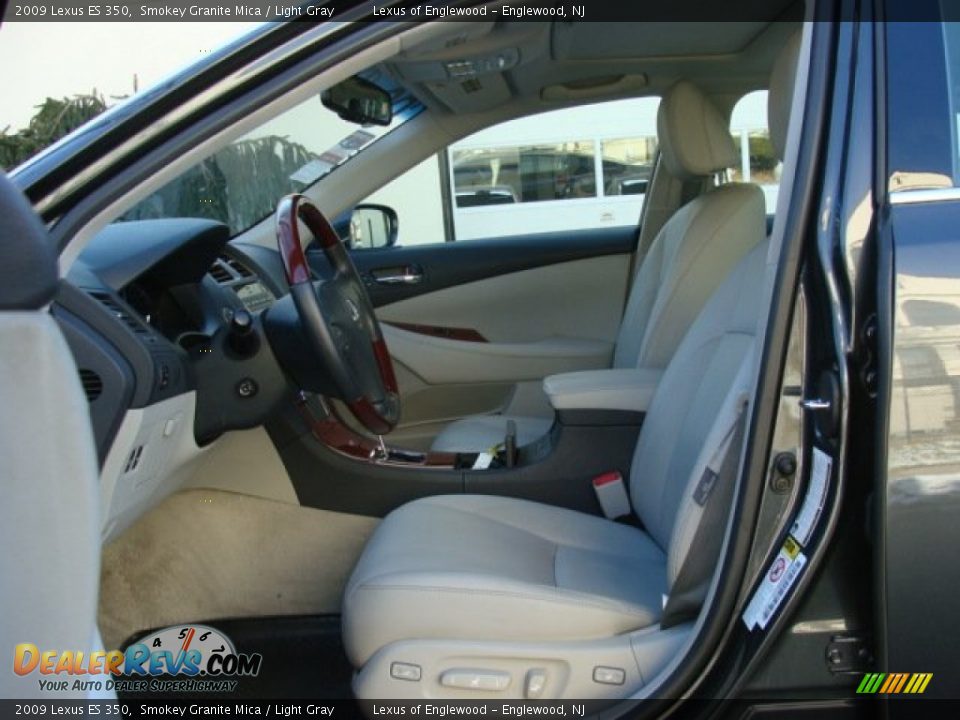 2009 Lexus ES 350 Smokey Granite Mica / Light Gray Photo #9