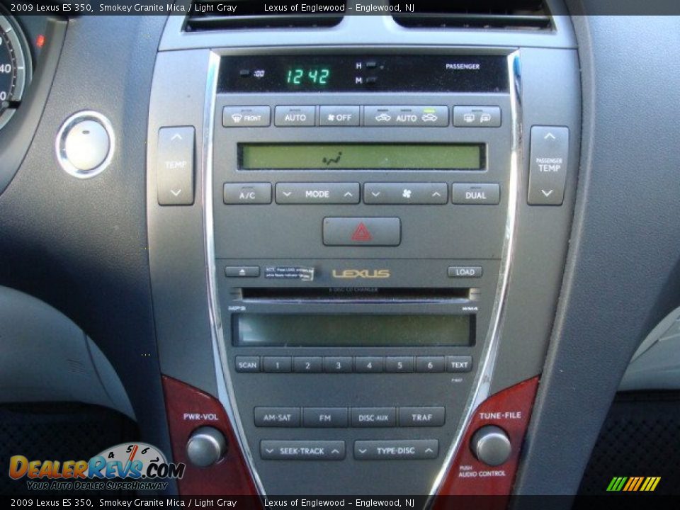 2009 Lexus ES 350 Smokey Granite Mica / Light Gray Photo #17