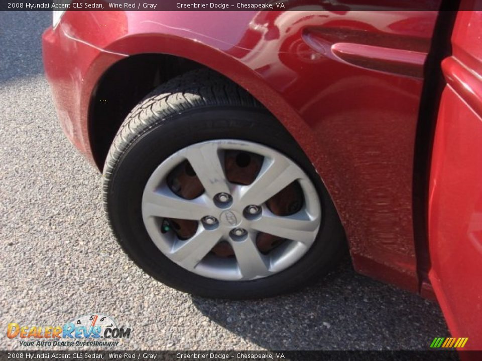 2008 Hyundai Accent GLS Sedan Wheel Photo #25