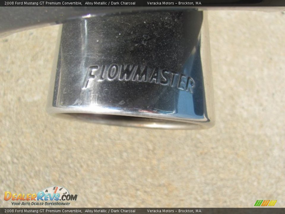 2008 Ford Mustang GT Premium Convertible Alloy Metallic / Dark Charcoal Photo #10