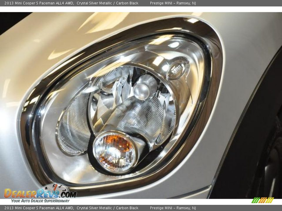 2013 Mini Cooper S Paceman ALL4 AWD Crystal Silver Metallic / Carbon Black Photo #2
