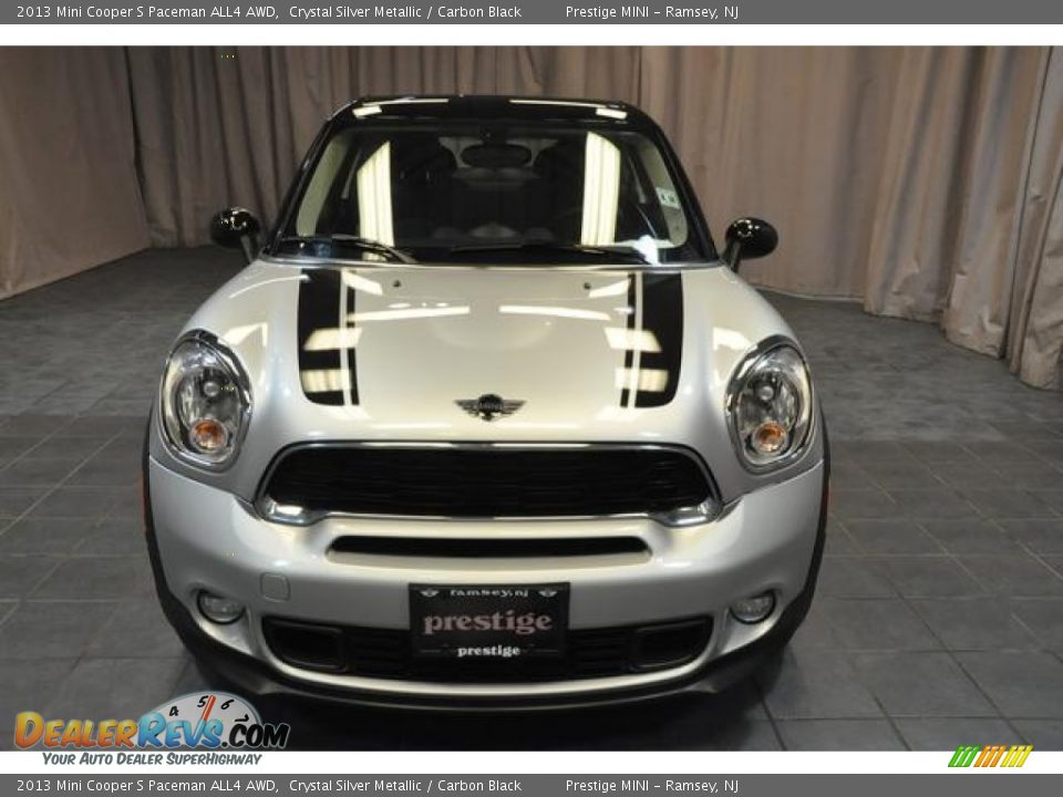 2013 Mini Cooper S Paceman ALL4 AWD Crystal Silver Metallic / Carbon Black Photo #3
