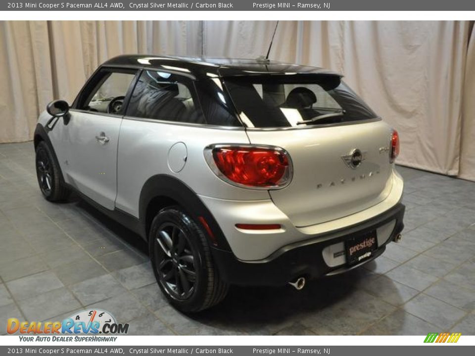 2013 Mini Cooper S Paceman ALL4 AWD Crystal Silver Metallic / Carbon Black Photo #17