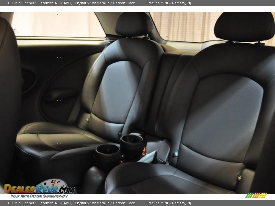 2013 Mini Cooper S Paceman ALL4 AWD Crystal Silver Metallic / Carbon Black Photo #23