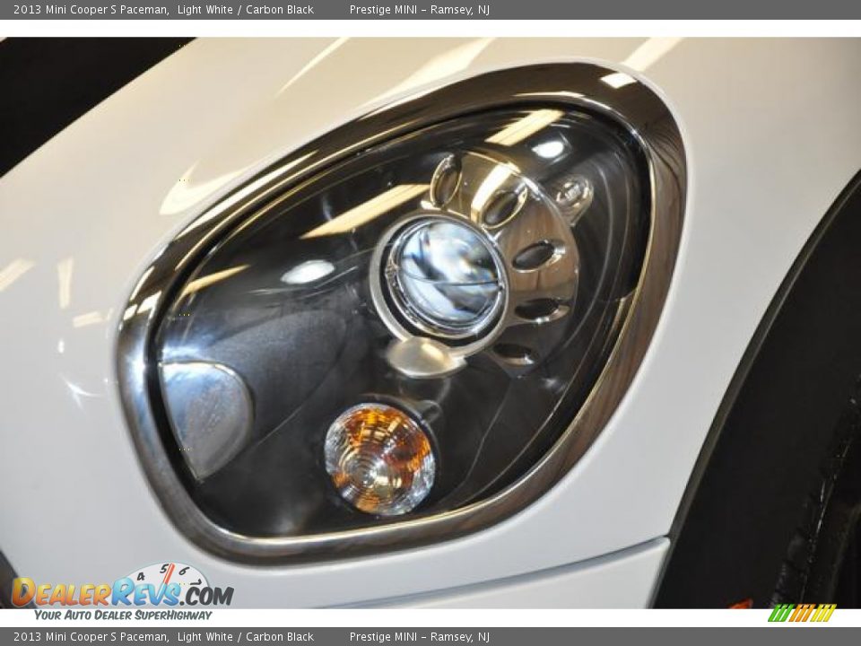 2013 Mini Cooper S Paceman Light White / Carbon Black Photo #2
