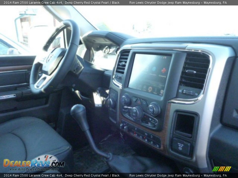 2014 Ram 2500 Laramie Crew Cab 4x4 Deep Cherry Red Crystal Pearl / Black Photo #8