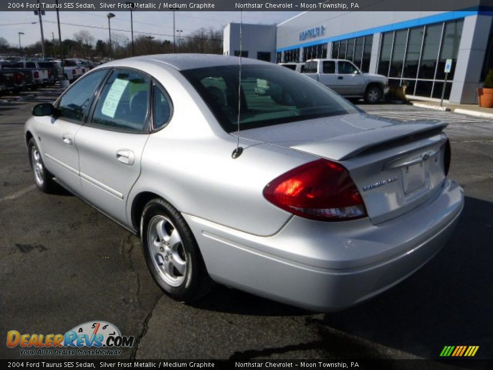 2004 Ford Taurus SES Sedan Silver Frost Metallic / Medium Graphite Photo #3
