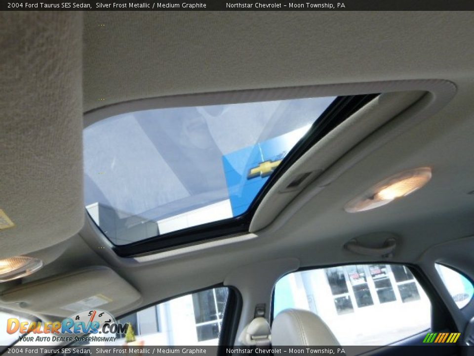 2004 Ford Taurus SES Sedan Silver Frost Metallic / Medium Graphite Photo #16