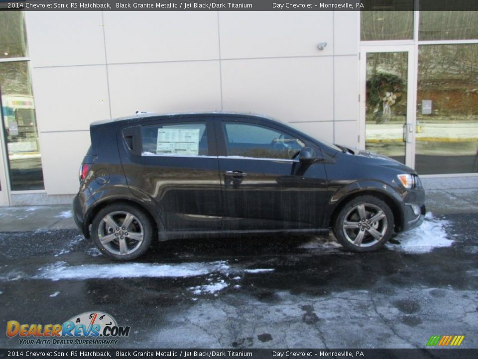 Black Granite Metallic 2014 Chevrolet Sonic RS Hatchback Photo #2