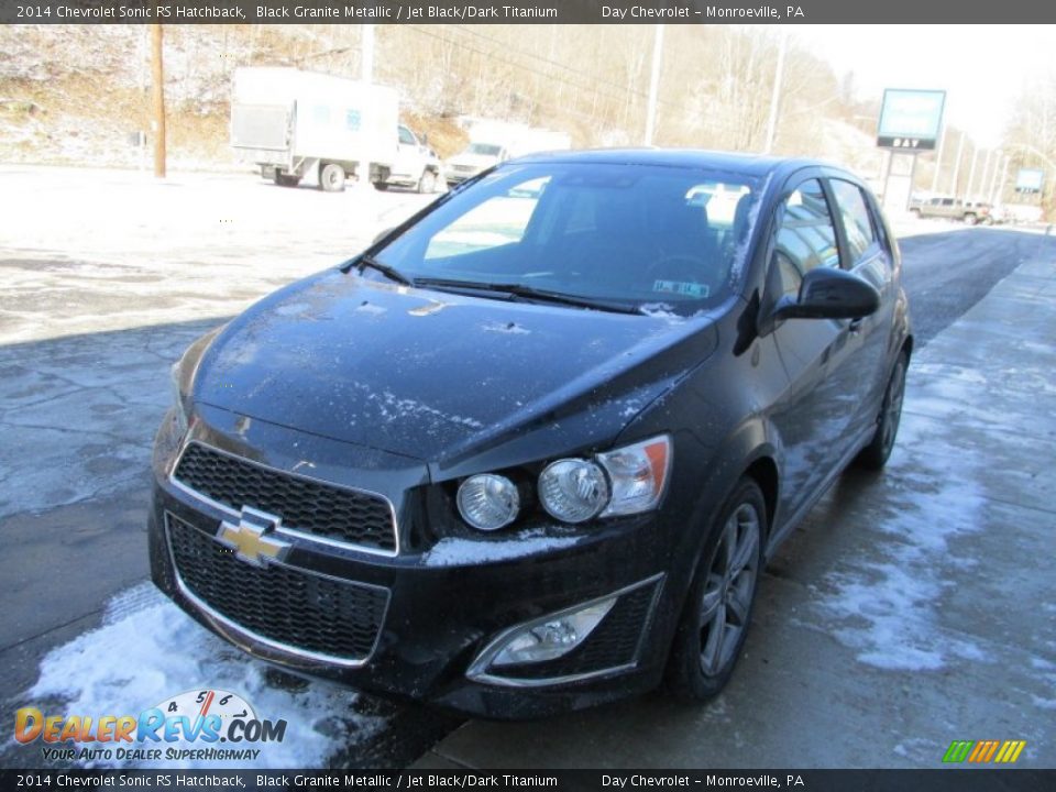2014 Chevrolet Sonic RS Hatchback Black Granite Metallic / Jet Black/Dark Titanium Photo #7