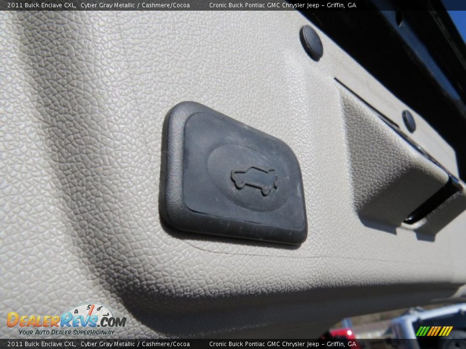 2011 Buick Enclave CXL Cyber Gray Metallic / Cashmere/Cocoa Photo #17