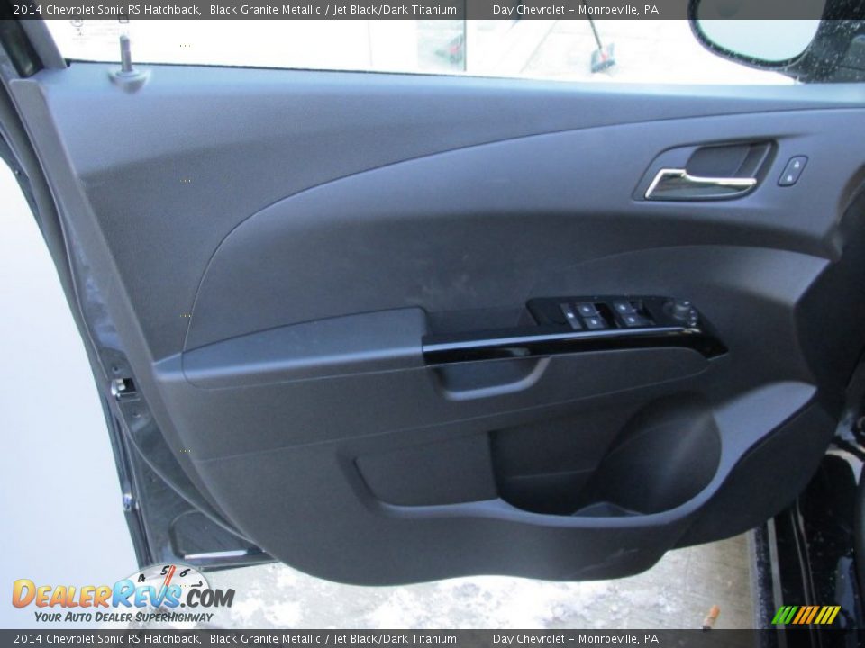 2014 Chevrolet Sonic RS Hatchback Black Granite Metallic / Jet Black/Dark Titanium Photo #10