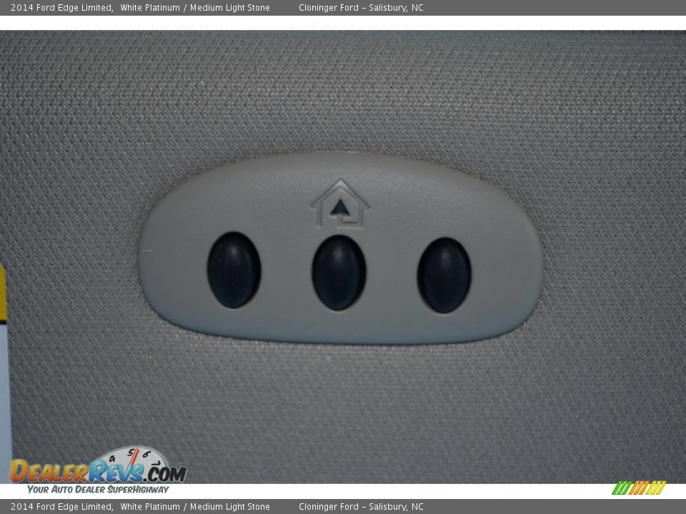 2014 Ford Edge Limited White Platinum / Medium Light Stone Photo #25