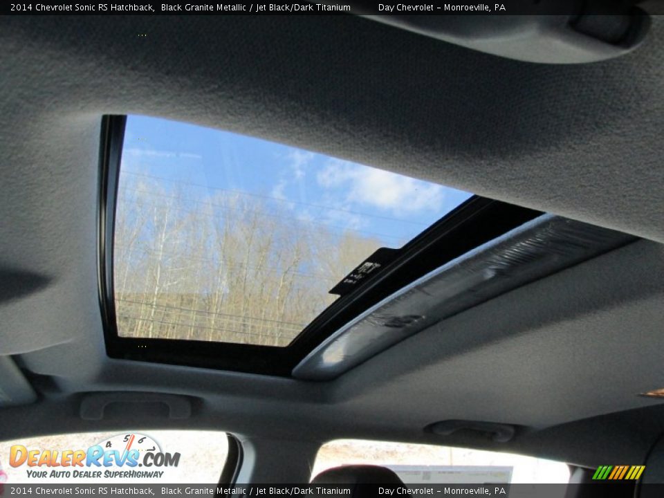 2014 Chevrolet Sonic RS Hatchback Black Granite Metallic / Jet Black/Dark Titanium Photo #11