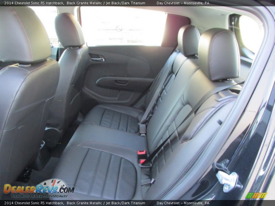 2014 Chevrolet Sonic RS Hatchback Black Granite Metallic / Jet Black/Dark Titanium Photo #13