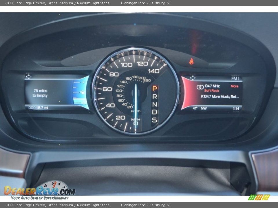 2014 Ford Edge Limited Gauges Photo #28