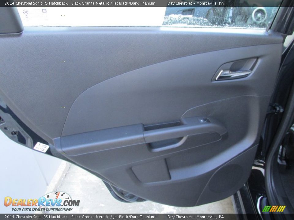 2014 Chevrolet Sonic RS Hatchback Black Granite Metallic / Jet Black/Dark Titanium Photo #14