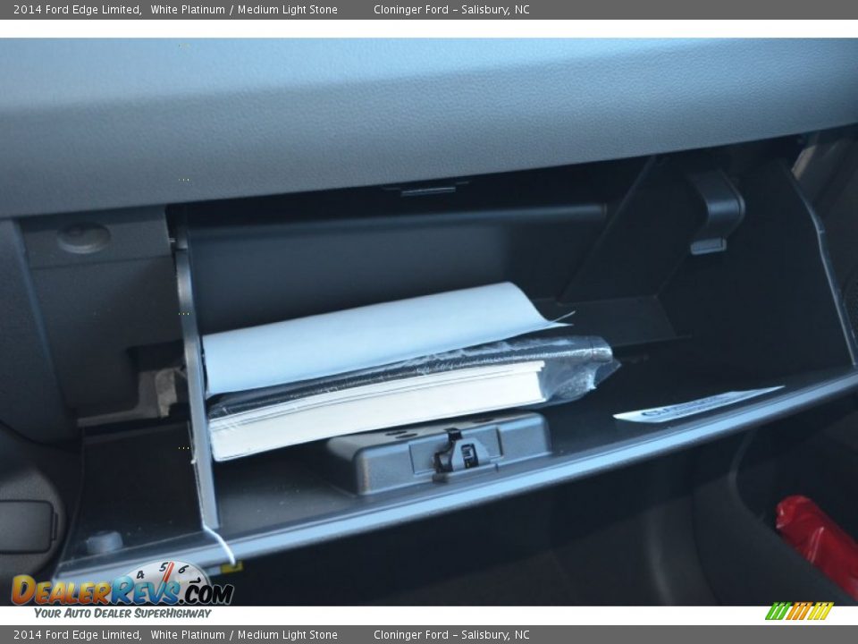 2014 Ford Edge Limited White Platinum / Medium Light Stone Photo #30