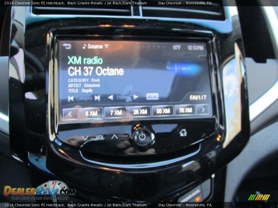 2014 Chevrolet Sonic RS Hatchback Black Granite Metallic / Jet Black/Dark Titanium Photo #16