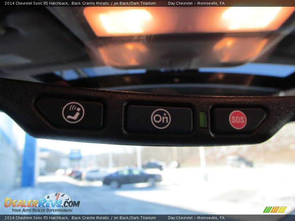 2014 Chevrolet Sonic RS Hatchback Black Granite Metallic / Jet Black/Dark Titanium Photo #18