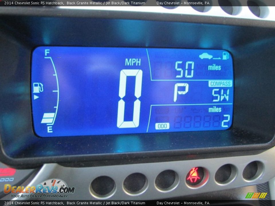 2014 Chevrolet Sonic RS Hatchback Black Granite Metallic / Jet Black/Dark Titanium Photo #20