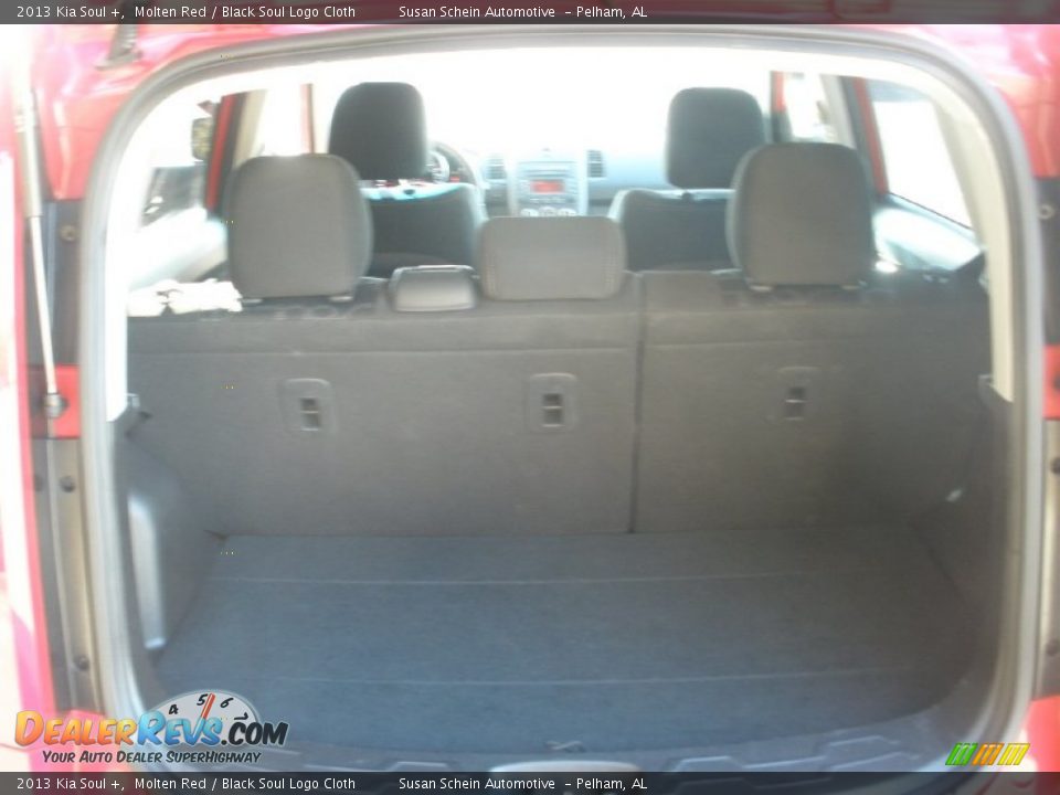 2013 Kia Soul + Molten Red / Black Soul Logo Cloth Photo #15