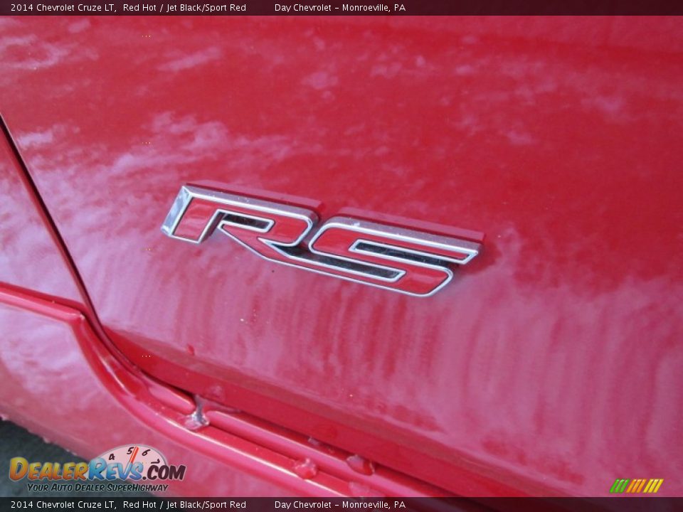 2014 Chevrolet Cruze LT Red Hot / Jet Black/Sport Red Photo #7
