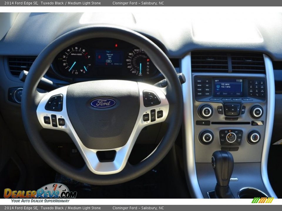 2014 Ford Edge SE Steering Wheel Photo #10