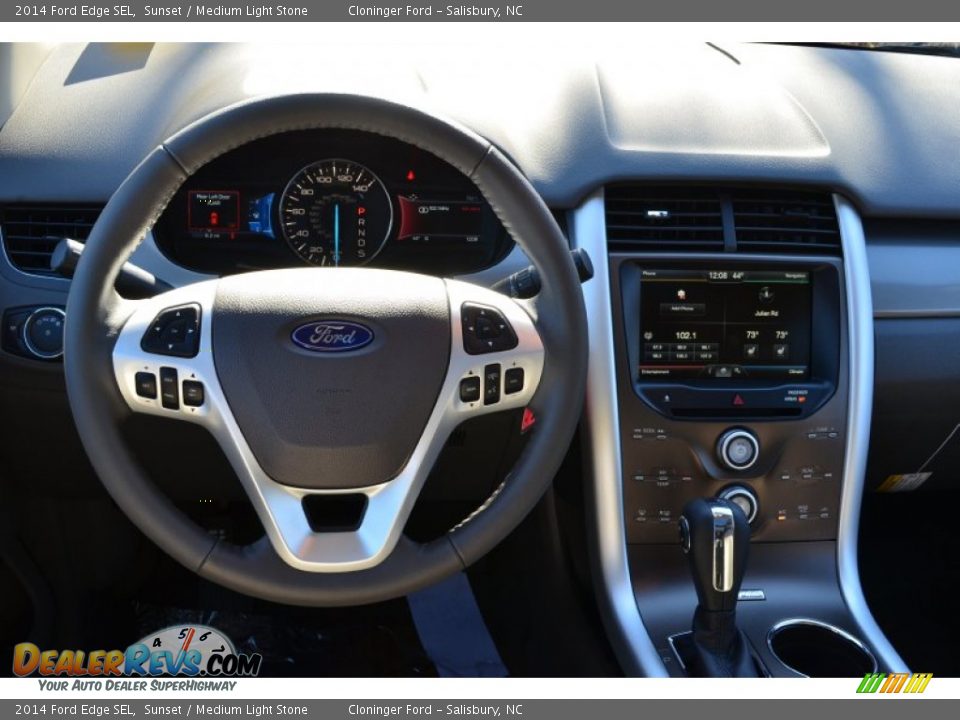Dashboard of 2014 Ford Edge SEL Photo #12