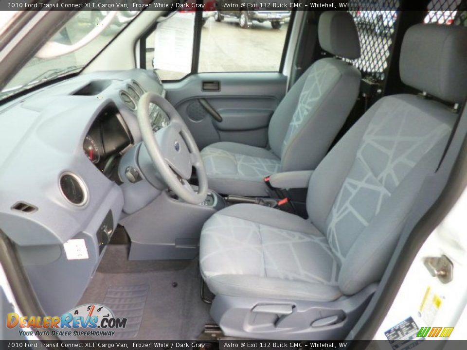 2010 Ford Transit Connect XLT Cargo Van Frozen White / Dark Gray Photo #16