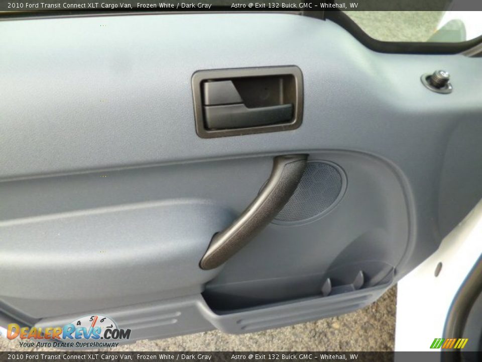 2010 Ford Transit Connect XLT Cargo Van Frozen White / Dark Gray Photo #18